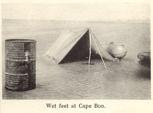 The rain at Cape Bon